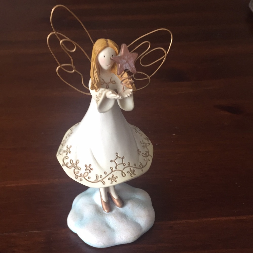 Russ Spirit of Angels Bobble Figurine with Star